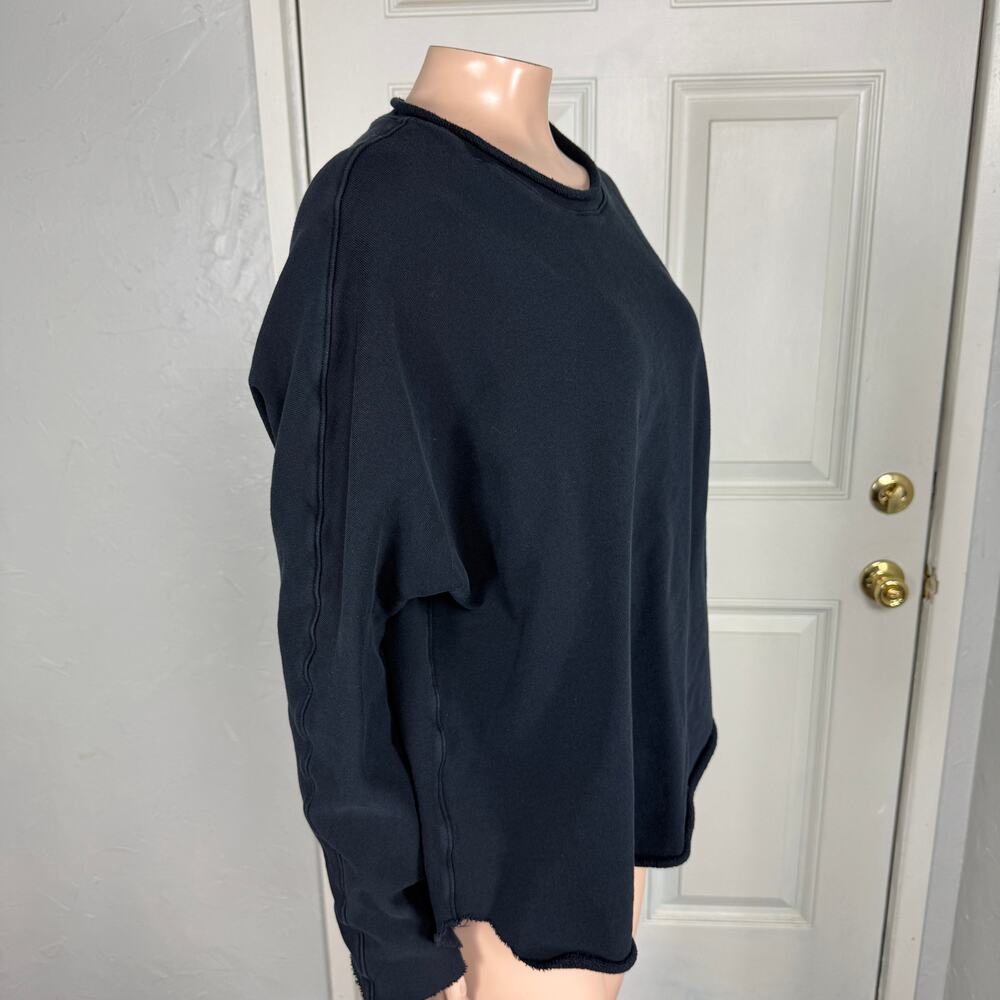 Frank & Eileen Women's Sweatshirt One Size Cotton Long Sleeve Crew neck MM14 - Picture 6 of 8